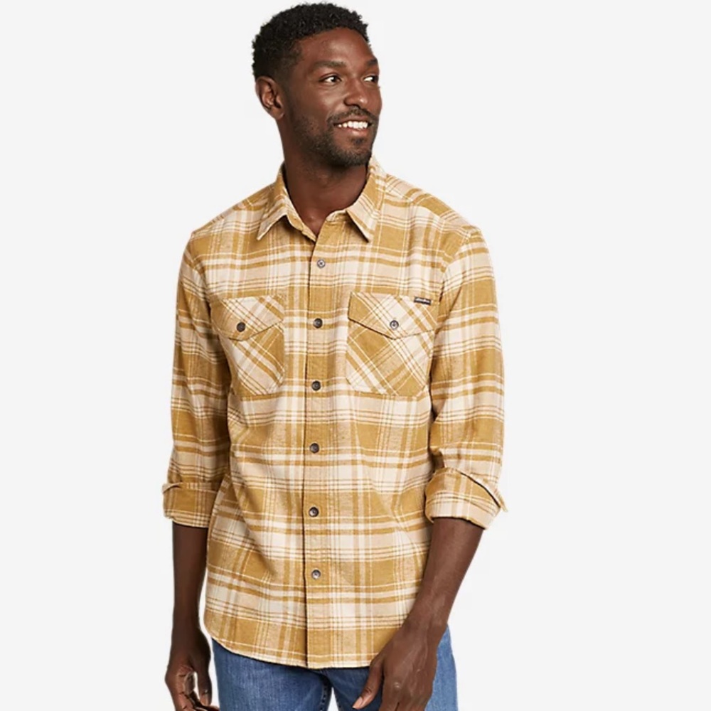 Eddie Bauer Hemplify Flannel Shirt